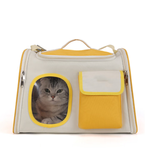 Sac de transport pour chat portable respirant en plein air, vente en gros du fabricant, sac de transport pour chien souple et pliable, transport portable pour animaux de compagnie - Product Image 1