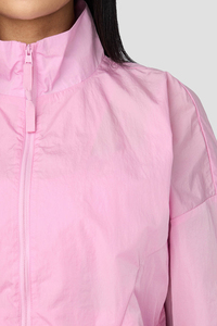 Conjunto Deportivo Casual de 2 Piezas para Mujer, Color Rosa, con Capucha, Chaqueta Ligera de Secado Rápido con Cierre y Pantalones Cortos, Ropa Deportiva de Verano - Product Image 3