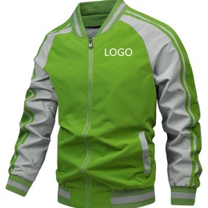 À la mode Noir Blanc Satin Baseball Veste Brodé Dos Full Zip Varsity Sports Bomber Respirant pour le Printemps Automne - Product Image 3