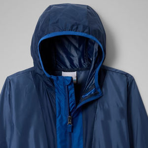 Chaqueta de Poliéster para Niños, Diseño de Bloques de Color, Material de Alta Calidad, Ropa Casual con Diseño de Logotipo Personalizado, Cierre de Cremallera - Product Image 2