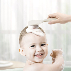 Peine Específico <span class=keywords><strong>para</strong></span> Bebés Elefantes Babilónicos, Cepillo de Cerdas Suaves <span class=keywords><strong>para</strong></span> Masaje de Cabeza de Recién Nacidos, Juego de Peines de Plástico - Product Image 2