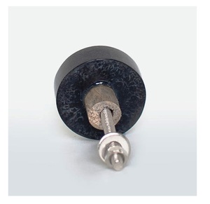 Perilla con detalles de latón y madera de resina negra, perillas de pato Bombay, cajón, perillas de mármol más vendidas con tamaño de forma de Color personalizado - Product Image 5