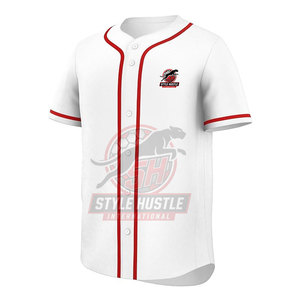 Nueva Camiseta de Béisbol Personalizada para Hombre, 100% Poliéster, Nuevo Diseño 2026 - Product Image 2