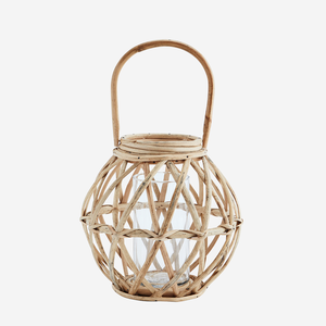 Retro square Shape <b>Rattan</b> <b>Lanterns</b> Decorative Vintage <b>Rattan</b> Candle Holder Handmade From Vietnam - Product Image 6