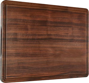 Planche à découper en bois artisanale de qualité supérieure, durable, lavable au lave-vaisselle, par Decor World Expo - Product Image 1