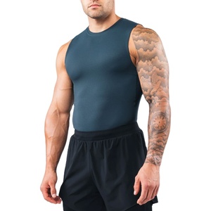 เสื้อกล้ามออกกำลังกายทรงสลิมฟิต ยืดหยุ่นได้ ระบายอากาศดี ผลิตจากผ้าอีลาสเทน เหมาะสำหรับวิ่ง โยคะ และกีฬาอื่นๆ ลดราคาช่วงซัมเมอร์ ขายส่ง - Product Image 2