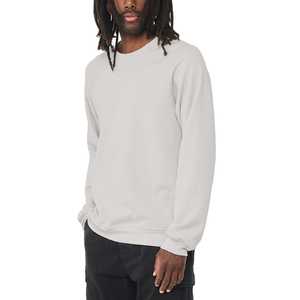 Vente en gros Logo vierge imprimé sur le devant personnalisé pour hommes 100% coton coupe régulière 450 grammes sweats molletonnés anti-rides à col rond tricotés - Product Image 2