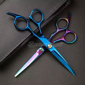 Tijeras de Peluquería Profesionales de Titanio Negro, Tijeras de Peluquería de Titanio Negro para Estilismo Profesional - Product Image 5