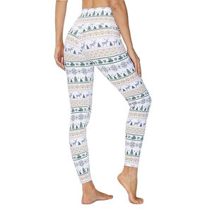 Offre Spéciale femmes respirant extensible taille haute sport Jogging entraînement Gym Yoga Leggings doux sans couture pantalon OEM Service Design - Product Image 2