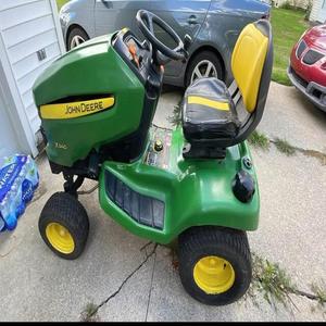 Utilisé pour John for Deer X340 Tondeuse à gazon sans fil Autopropulsée 4-Stroke Rotary DIY Grade avec boîte d'herbe pour tondeuses autopropulsées - Product Image 2