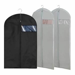 Housse anti-poussière en tissu non tissé pour sac de vêtement en PVC pour stockage de vêtements housse de costume anti-poussière - Product Image 4