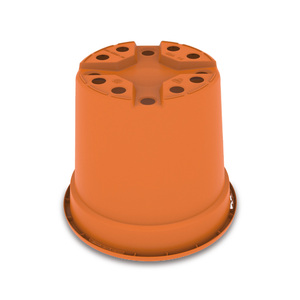Pots de pépinière ronds en plastique recyclé de haute qualité CDA 40 cm de diamètre 25 litres fabriqués à partir de PP de différentes couleurs pour les plantes - Product Image 2