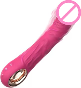 Vibromasseur réaliste en forme de rose - 10 modes puissants, rechargeable, clitoris, point G, anal, multifonction, bâton de massage, jouet sexuel B2B - Product Image 2