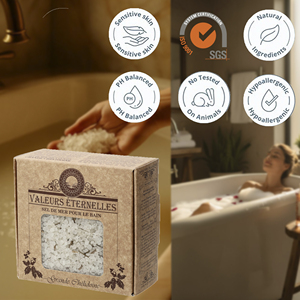 Sal de Baño Herbal de Celidón, Suministro a Granel, Cristales Minerales Marinos Puros, Producto para el Cuidado de la Piel, Fabricante de Letonia, UE, Marca Privada, OEM, ODM - Product Image 4