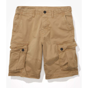 Pantalones cortos deportivos de algodón de gran tamaño de verano para hombre, pantalones cortos deportivos con múltiples bolsillos, cintura elástica, pantalones cortos cargo cómodos - Product Image 1