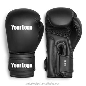 Gants de boxe en cuir synthétique respirants et légers à demi-doigts, séchage rapide, à lacets, avec sangle de poignet réglable, Sanda MMA, taille L - Product Image 6