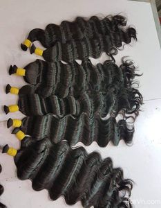 Raw Indian Unprocessed Virgin Human <b>Hair</b> <b>Extensions</b> Cuticle Aligned Natural <b>Hair</b> Color Straight Bundles Temples-Natural <b>Hair</b> - Product Image 1