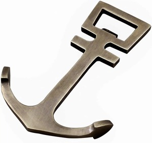 H.M.A Artisanat Vintage Laiton Sailor Helm Portable Réutilisable Ouvre-bouteille Ouvre-bouteille Bar Outil - Product Image 1