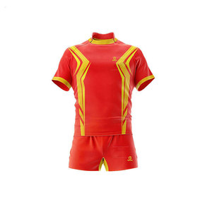 Uniformes de Rugby para Hombre, Profesionales, de Primera Calidad, Precio al por Mayor, Embalaje Personalizado, Transpirables, Nuevos, Cosidos, 100% - Product Image 1