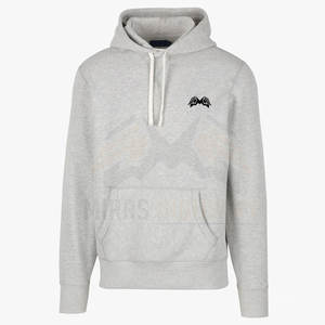 เสื้อฮู้ดผู้ชายราคาโรงงาน ผ้าฟลีซฝรั่งเศส ระบายอากาศได้ดี มีกระเป๋า น้ำหนักเบา พิมพ์ลาย/สีพื้น/ย้อมสี สำหรับฤดูหนาว - Product Image 1