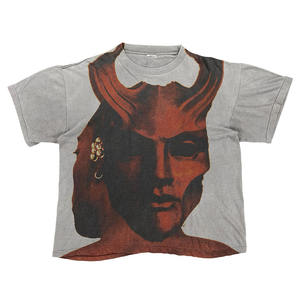 T-shirt 100% coton pour hommes avec logo personnalisé Streetwear T-shirt avec coupe carrée pour vêtements T-shirt pour hommes - Product Image 4