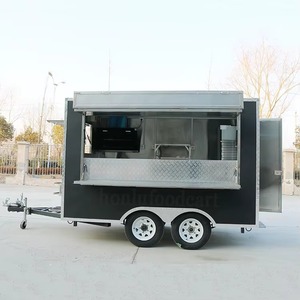 Camión de Comida Totalmente Equipado, Chapa Galvanizada, Remolque Móvil de Comida Rápida de 3 Ruedas, Equipamiento de Cocina Completo, Calentador Incorporado, GPS - Product Image 3