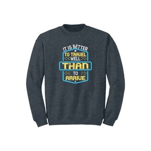 Sudadera de mezcla de algodón con estampado de temas de Buda, 12 opciones de color, estilo informal 260-280 GSM, colocación de diseño personalizable para invierno - Product Image 3