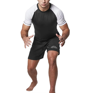 Hombres de manga larga MMA Rash Guard personalizado impreso ropa deportiva para todas las estaciones para adultos - Product Image 1