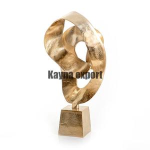 Pièce maîtresse objet décoratif motif de nature morte artisanat sculpture en métal décoration de bureau - Product Image 6