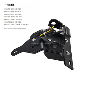Soporte de matrícula corto de aluminio para CFMOTO 450NK 450SR 450SS 450SRS 250SRS 300SR 300SS, piezas de motocicleta - Product Image 2