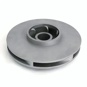 Pièces industrielles de moulage de précision de roue à aubes fermée d'acier inoxydable d'OEM pour l'eau et l'usage chimique - Product Image 1