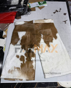 Pantalones cortos de piel de vaca de alta calidad personalizados, vestido de piel auténtica, venta de uso fazmax - Product Image 5