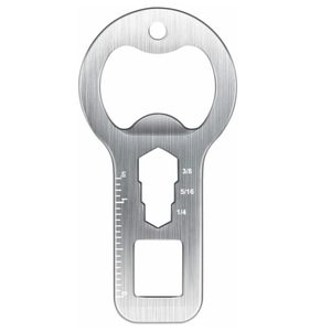 Último abridor de diseño, lo mejor para el diseño de hoteles y restaurantes en casa, Abrebotellas de Metal sólido, acabado pulido brillante, diseño dorado Op - Product Image 2