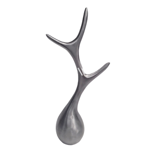 Vajilla Showpiece artículo aluminio asta modelo Reno cuerno escultura acento para decoración Interior hogar y oficina - Product Image 3