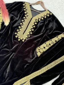 Special Dhoti Salwar Readymade Customize Viscose Velvet <b>Kaftan</b> Dhoti Salwar Traditional Indian Style <b>Kaftan</b> With Dhoti Set - Product Image 5