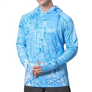 Camiseta de Pesca Unisex con Protección UV UPF 50+, Personalizada con Impresión Digital, Manga Larga, Secado Rápido, Transpirable, Ropa Deportiva para Adultos - Product Image 1