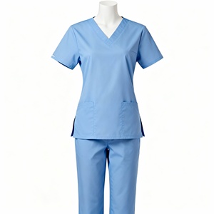 La mejor venta al por mayor de enfermería, conjuntos de uniformes médicos de Spandex, conjuntos de uniformes médicos disponibles a precio barato - Product Image 3