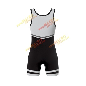 Singlet de Lucha Libre Personalizado con Estampado por Transferencia de Calor, Estilo Seco, Sin Mangas, 100% Algodón, Costuras Planas, Color Personalizado 5-7 - Product Image 2