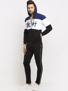 ชุดวอร์มมีฮู้ดสำหรับผู้ชาย, ชุดวอร์มผ้าฝ้ายมีซิปปรับแต่งได้สำหรับฤดูใบไม้ร่วงฤดูหนาว - Product Image 5