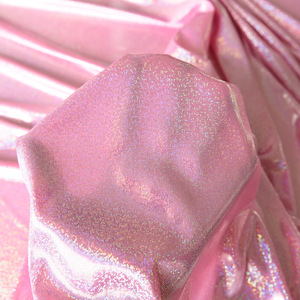 A002-3 Vật Liệu Mới Dệt Kim Tùy Chỉnh Spandex Sáng Bóng Đèn Flash Căng Vải Sân Khấu Ăn Mặc Áo Tắm Sáng Bóng Vải Cho Phụ Nữ - Product Image 5