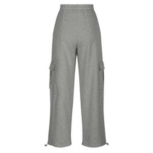 2025 nouvelle mode femmes vêtements pantalons pantalons décontracté logo personnalisé Cargo coton pantalon pantalon cordon taille avec poches - Product Image 3