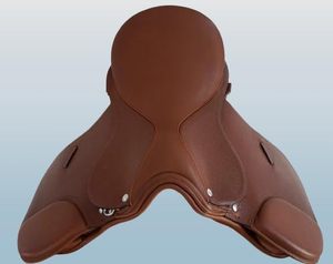 Prix de gros 100% cuir anglais contact étroit saut de cheval selle ensemble anglais cheval raci0ng produits de l'Inde - Product Image 4