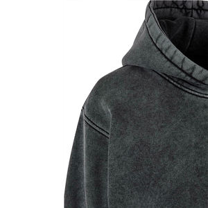 Sudaderas con capucha de gran tamaño para mujer, guantes de ciudad 100% de algodón de manga larga antiarrugas y transpirables para mujer, sudaderas con capucha de invierno - Product Image 3