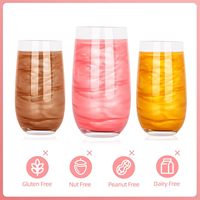 Poudre de Mica Scintillante Comestible de Qualité Alimentaire, Pigment Inorganique Non Toxique Multicolore pour Gâteaux, Chocolats et Pâtisseries à la Fraise