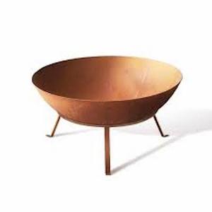 Grande Brasero en Fonte de Fer Noir, Foyer Extérieur pour Cuisson au Bois, Chauffage d'Extérieur QAMAR OVERSEAS - Product Image 3