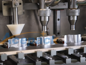 Máquina empacadora HFFS Stand up Doypack para llenado de bolsas de jugo <span class=keywords><strong>Caprisun</strong></span> con certificación CE y aprobación UL - Product Image 4