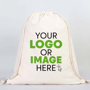 Personalized Large 16x20 (40x50 Cm) <b>Drawstring</b> <b>Bag</b> Rips Zipper Portable <b>Waterproof</b> Nylon Polyester for Daily Use Advertising - Product Image 1