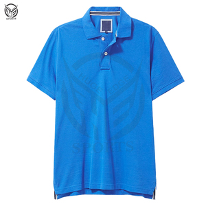 Camisas Personalizadas OEM para Hombre, Diseño de Bordado de Primera Calidad, Patrón Sólido, Tela de Punto 100% PK, Manga Corta Formal - Product Image 5