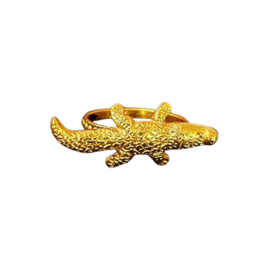 Servilletero de metal de latón hecho a mano para decoraciones de boda Fabricante de servilleteros chapados en oro de latón recién llegado de alta calidad - Product Image 4