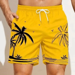 Shorts d'été personnalisés pour hommes 100% coton Vêtements quotidiens décontractés Fermeture éclair Braguette Taille élastique Style de la rue Shorts pour hommes à poches solides - Product Image 4